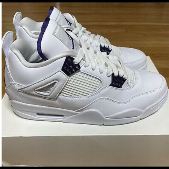 Jordan Other - Jordan 4 metallic purple brand new haven’t been worn , box is damaged